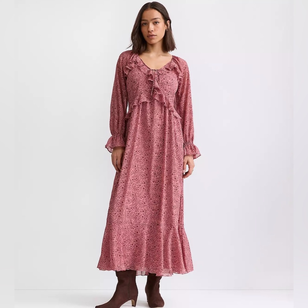 Loft Floral Maxi Dress